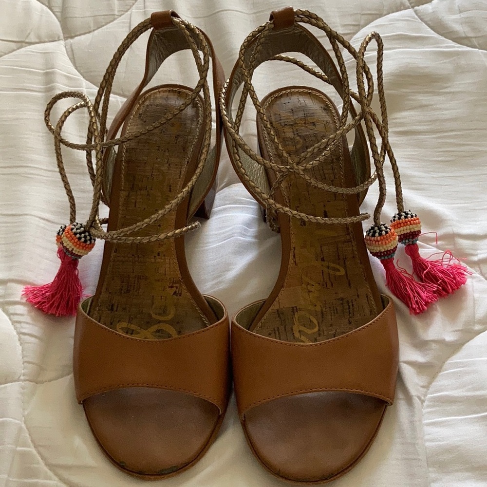 Sam Edelman sandals with tassels